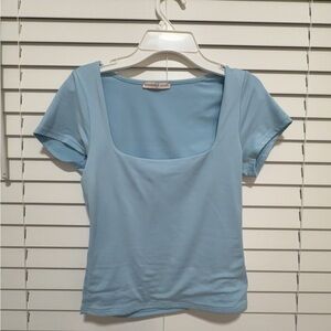 Women's Light Blue Top